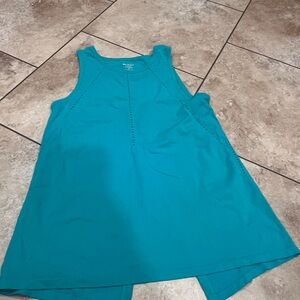 Athleta Turquoise Sleeveless Top